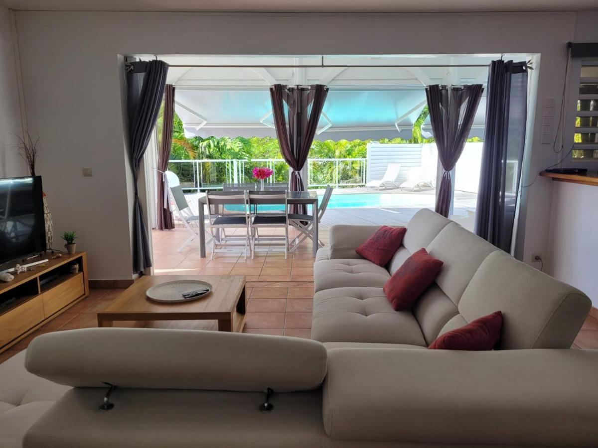 Villa Ste Marthe Avec Piscine, Grande Terrasse, Jardin Intime Et Citerne D'Eau Saint-Francois  Exterior foto