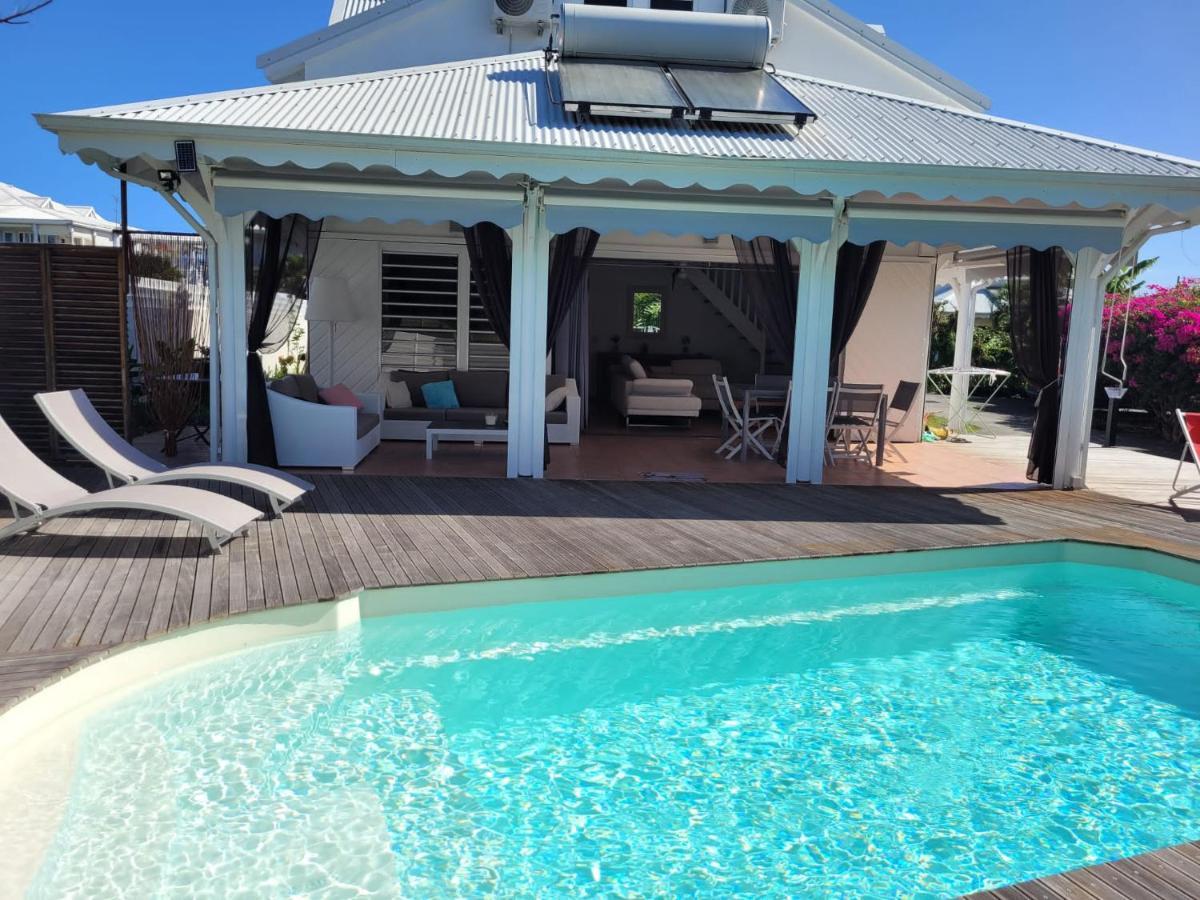 Villa Ste Marthe Avec Piscine, Grande Terrasse, Jardin Intime Et Citerne D'Eau Saint-Francois  Exterior foto
