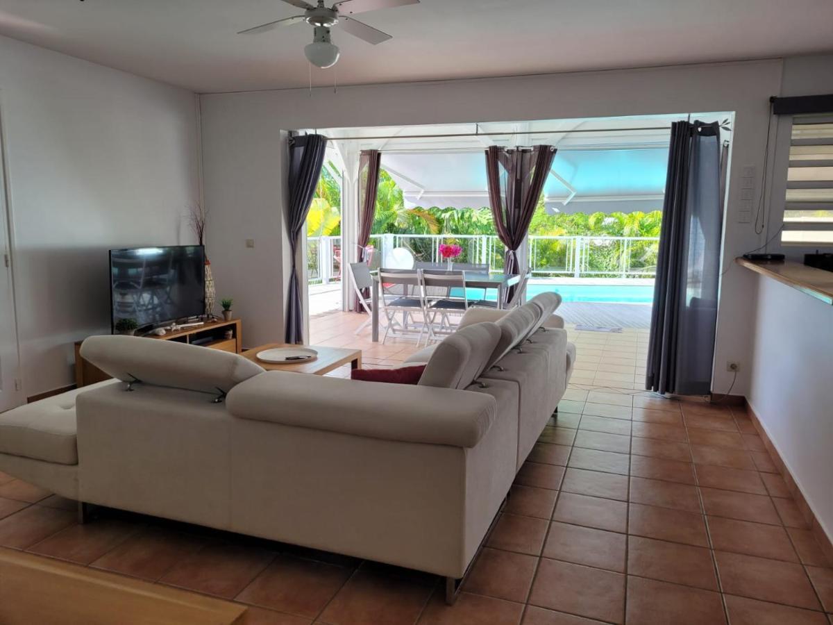 Villa Ste Marthe Avec Piscine, Grande Terrasse, Jardin Intime Et Citerne D'Eau Saint-Francois  Exterior foto