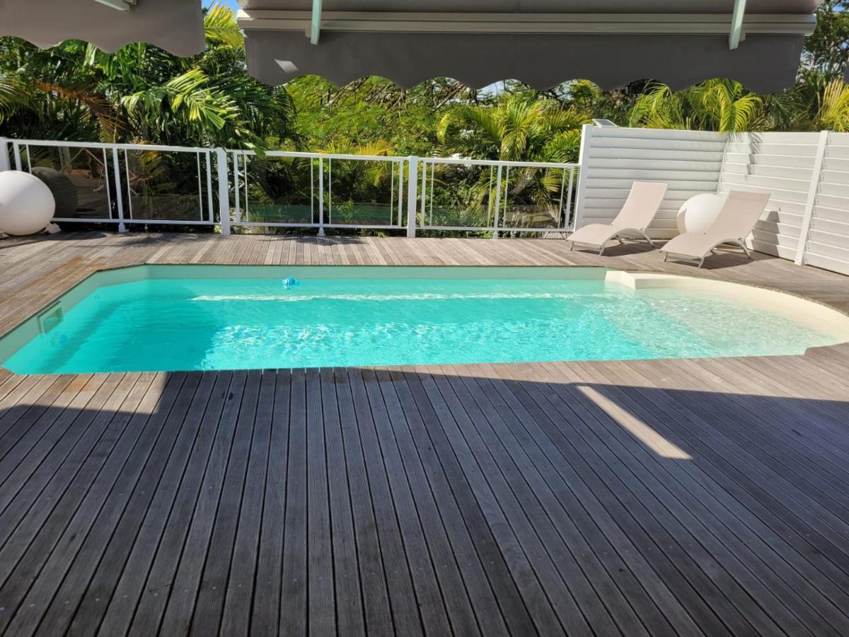 Villa Ste Marthe Avec Piscine, Grande Terrasse, Jardin Intime Et Citerne D'Eau Saint-Francois  Exterior foto