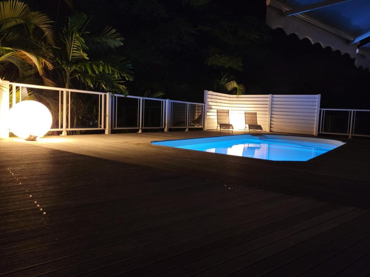 Villa Ste Marthe Avec Piscine, Grande Terrasse, Jardin Intime Et Citerne D'Eau Saint-Francois  Exterior foto